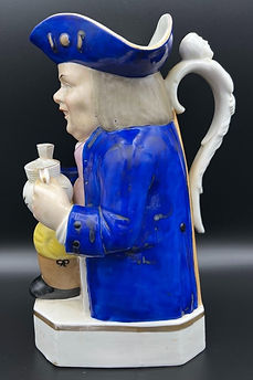 Ordinary Toby jug extra large - Sitzendorfer circa 1920