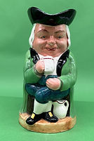 Cross-legged Toby musical jug medium - Shaw & Sons circa 1960