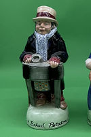 Baked Potato Vendor toby jug - Franklin Porcelain 1980