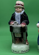 Baked Potato Vendor toby jug - Franklin Porcelain 1980