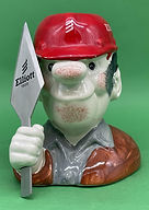 Bricklayer toby jug - England circa 1988