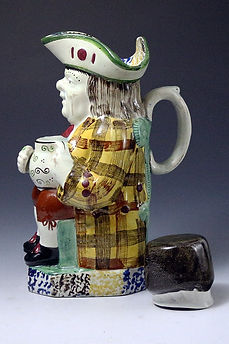 Ordinary Toby jug - Yorkshire circa 1820