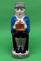 Benjamin Franklin toby jug - Ashtead circa 1930