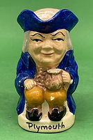 Ordinary Toby jug version 1 medium blue - Manor Ware circa 1975