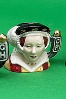 Catherine Parr character jug tiny - Royal Doulton 1996