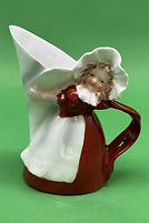 Milkmaid toby jug milk brown - Royal Bayreuth circa 1920