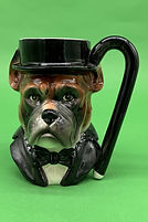 Dressed Boxer character jug - Quon-Quon circa 1980