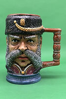 Hussar character jug medium - Capodimonte circa 1975