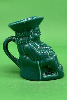 Ordinary Toby jug small green - Shaw & Sons circa 1960