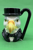 Dressed Bald Eagle character jug - Quon-Quon circa 1980