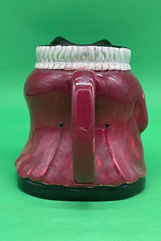 Squat Toby jug large red - Langdale Pottery circa 1955