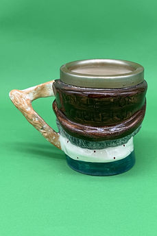 Uncle Tom Cobleigh character jug tankard small - Lancaster and Sandland circa 1950