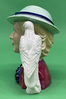 Young Peggy Davies character jug - Kevin Francis Ceramics 1994