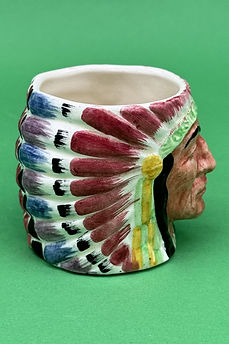 Indian Chief character jug - Lancaster and Sandland circa 1940