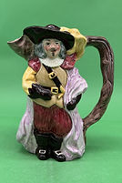 Musketeer toby jug - Shaw and Copestake circa 1980