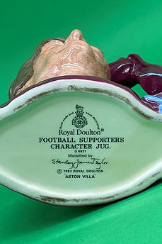 Aston Villa Football Supporter character jug - Royal Doulton 1992-1999