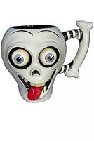 Skull character jug - Department 56 circa 2000