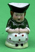 Lady wearing Apron toby jug - Sitzendorfer circa 1920