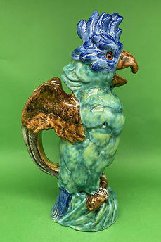 Parrot toby jug - Desvres circa 1910