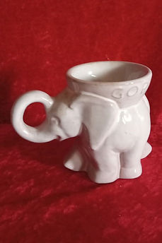 Elephant 1968 toby jug - Frankoma Pottery 1968