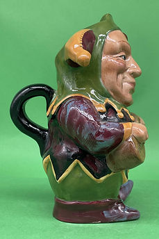 Jester toby jug - Bairstow Manor Pottery circa 1985