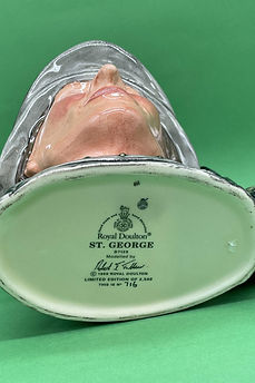 St. George character jug prototype - Royal Doulton 1998
