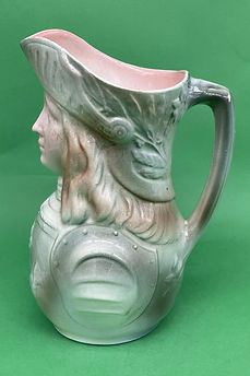 Joan of Arc character jug - Longchamp circa 1912
