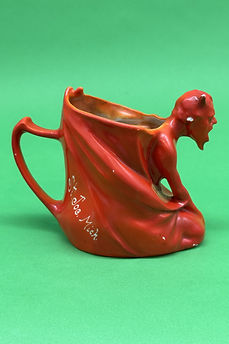 Devil toby jug creamer - Royal Bayreuth circa 1920