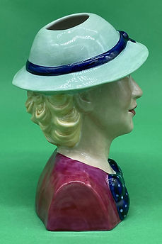 Young Peggy Davies character jug - Kevin Francis Ceramics 1994