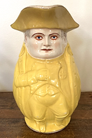 Napoleon Bonaparte toby jug yellow - Alfred E. Evans circa 1900