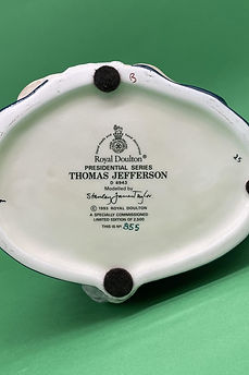 Thomas Jefferson character jug - Royal Doulton 1994