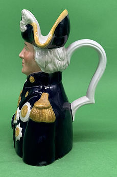 Admiral Lord Nelson character jug - Wood & Sons circa 1980
