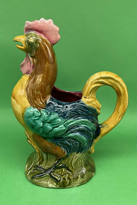 Rooster toby jug - Desvres circa 1880
