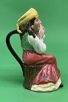 Romany-Female toby jug - Royal Doulton 1999