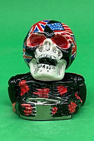 Bones face pot flag color trial - Kevin Francis 2006