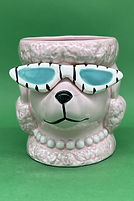 Pink Poodle character jug - Vandor 1987