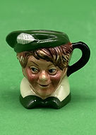 Peter Pan character jug - Franklin Porcelain 1982