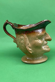 Bacchus character jug stoneware - England circa 1880