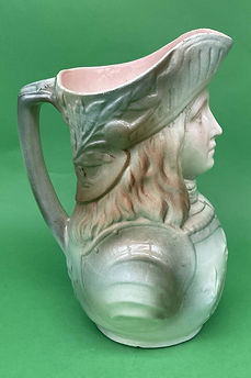 Joan of Arc character jug - Longchamp circa 1912