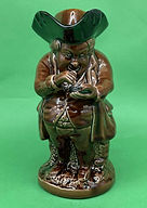 Snufftaker toby jug large Rockingham - Staffordshire circa 1810