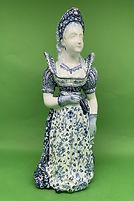 Elegant Woman toby jug - Desvres circa 1850