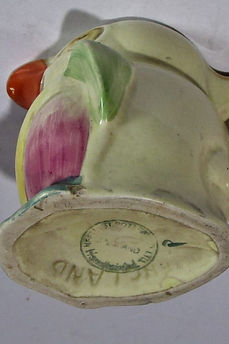Parrot toby jug - Keele Street Pottery circa 1950
