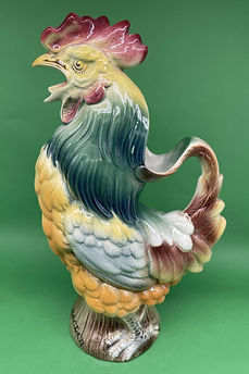 Rooster toby jug extra large - Saint-Clement circa 1905