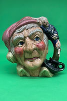 Ebenezer Scrooge character jug - United States circa 1975