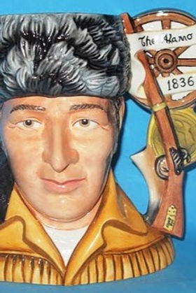 Davy Crockett character jug - Royal Doulton 2011