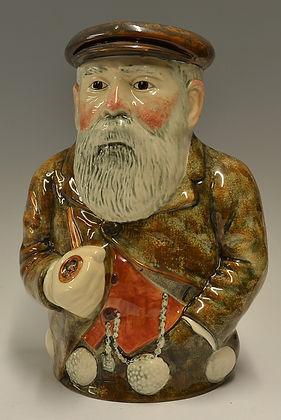 Old Tom Morris toby jug - Griselda Hill Pottery circa 1990