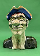 Buccaneer VI character jug - David Sharp Pottery circa 1980