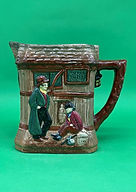 Oliver Twist square jug - Royal Doulton 1949-1960