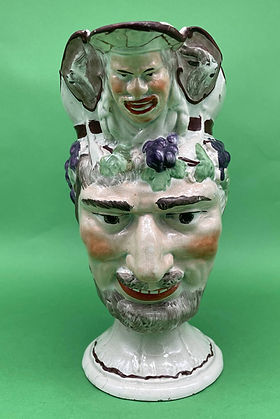 Bacchus character jug - Ralph Wood circa 1790