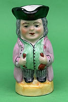 Bottle and Goblet Toby jug - William Kent circa 1950